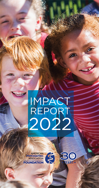 cover of the 2022 APA Foundation Impact Report